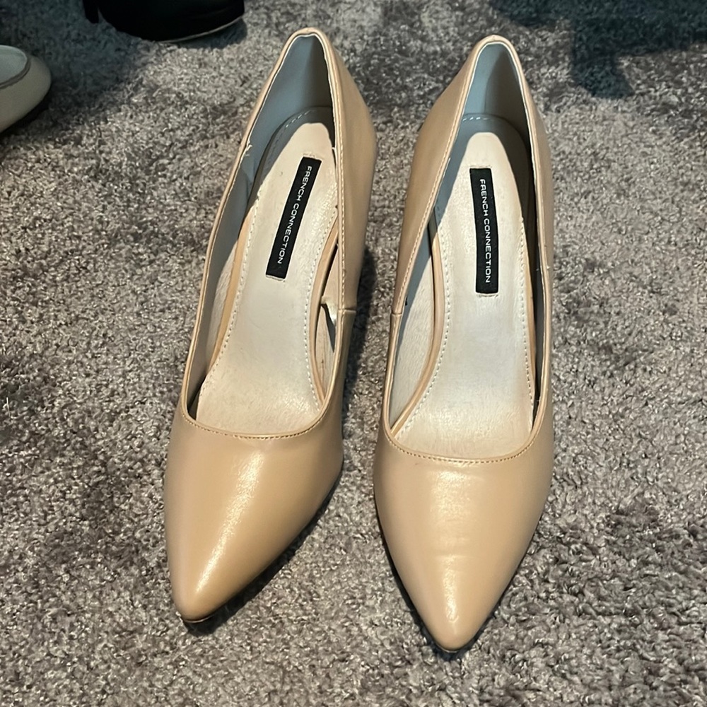 Beige Pumps